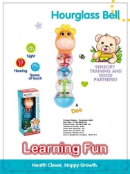 Zsiráf csörgő 24,5 cm