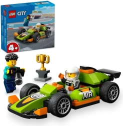 LEGO City zöld versenyautó