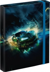 Baagl A5 füzetborító versenyautó mintával