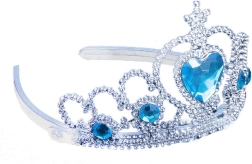 Téli hercegnő korona kék kövecskékkel