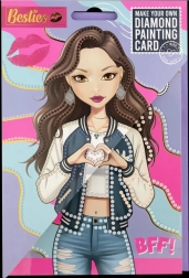 Kreatív gyémántszemes festőkészlet – kép 18 × 13 cm