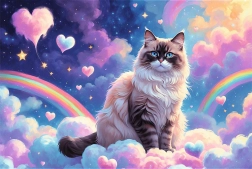 Trefl Puzzle Házi macska 160 darabos