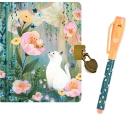 Titkos napló mágikus tollal Djeco - Kendra