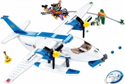 Sluban rendőrségi hidroplán rablókkal építőkészlet