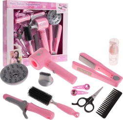 Gyerek fodrász készlet interaktív hajszárítóval