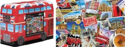 eurographics puzzle bádogdobozban londoni busz 550 darab