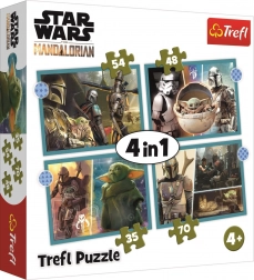 4 az 1-ben puzzle STAR WARS: THE MANDALORIAN