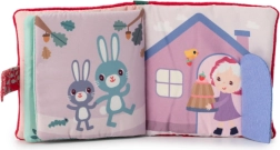 Textil könyvecske Piroska rágókával