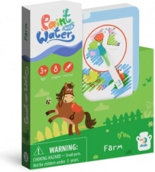 Varázslatos festés vízzel - Farm színezőkönyv