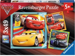 Ravensburger puzzle Verdák 3 a versenyen 3×49 darab