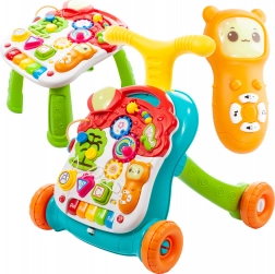 5 az 1-ben színes tologatós járássegítő