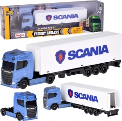 Maisto fém Scania 770S nyergesvontató pótkocsival 1:64