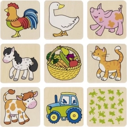 Fa memóriajáték Farm II