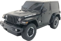 Távirányítós autó Rastar Jeep Wrangler JL 1:24 fekete