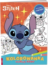 Disney Stitch színező kód szerint