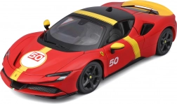 Bburago modell 1:18 Ferrari SF90 Stradale Assetto Fiorano – piros