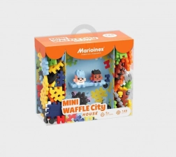 Mini gofri építőkockák – ház 148 darabbal