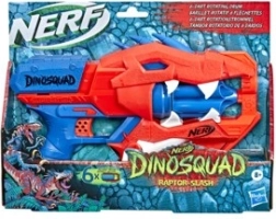 Nerf DinoSquad Raptor‑Slash blaster forgódobbal