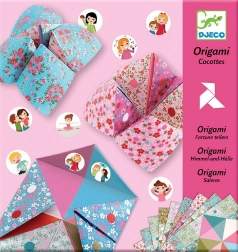 DJECO Origami Ég, pokol, menny (rózsaszín)