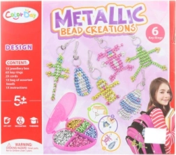 Gyöngy kulcstartó készítő készlet gyerekeknek