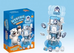 Ügyességi játék egyensúlyozó macikkal és pingvinekkel