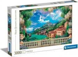 Puzzle 3000 darabos tóra néző kilátás Clementoni