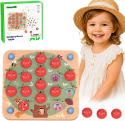 TOOKY TOY Fa memóriajáték almák