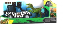 Dinoszaurusz készlet autóval