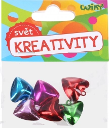 Kerámia szívalakú csengő