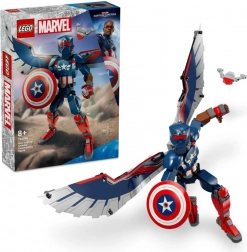 lego marvel az új Amerika Kapitány összeépíthető figurája 76296