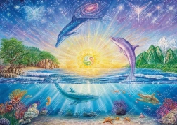 Delfines puzzle 1000 darab