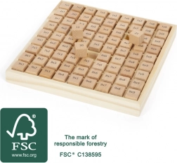 Iskolai segédeszközök kis szorzótábla kockák