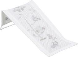 Textil baba fürdető fekvőszék bagoly mintával, fehér