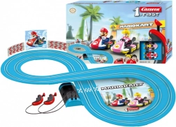 Carrera First Mario Kart autóversenypálya – Mario és Peach (2,4 m)