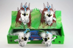 Plüss bagoly kulcstartó