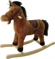 Barna hintaló 71 × 28 × 65 cm