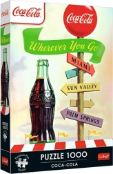 Puzzle 1000 Premium Plus – COCA-COLA Hová célzol