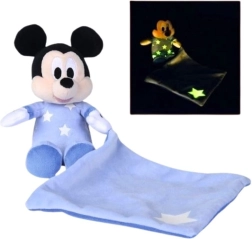 Világító Mickey egér plüss alvókendő