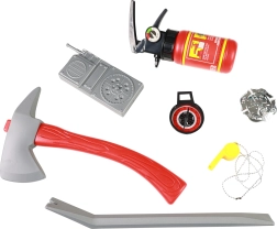 Tűzoltó készlet gyerekeknek kiegészítőkkel