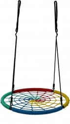 Színes gólyafészek hinta