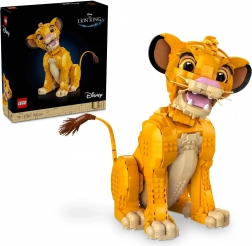 LEGO Disney 43247 Fiatal Simba az Oroszlánkirályból