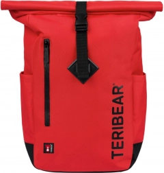 Teribear feltekerhető piros hátizsák