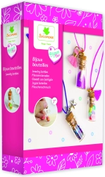 Mini ékszerek készítése üvegcsékből