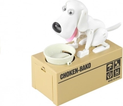 Kutya persely fehér