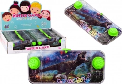 Vizes ügyességi játék dinoszaurusz tyrannosaurus – zöld zsebkonszol