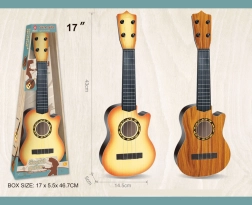 Műanyag gyerekgitár 4 húrral