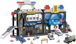 hordozható rendőrőrs fény- és hanghatásokkal