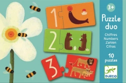 Duo puzzle Számok DJECO