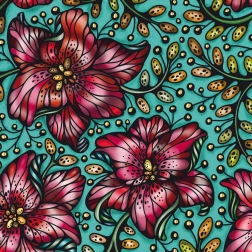 Négyzet alakú CURIOSI Q Gold kirakó – III. minta, 72 darab