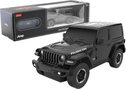R/C autó 1:24 Jeep Wrangler JL Rubicon fekete
